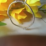 925 Silver Striking Rhodium Bracelet