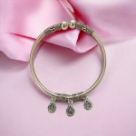 925 Silver Charm Drop Kada