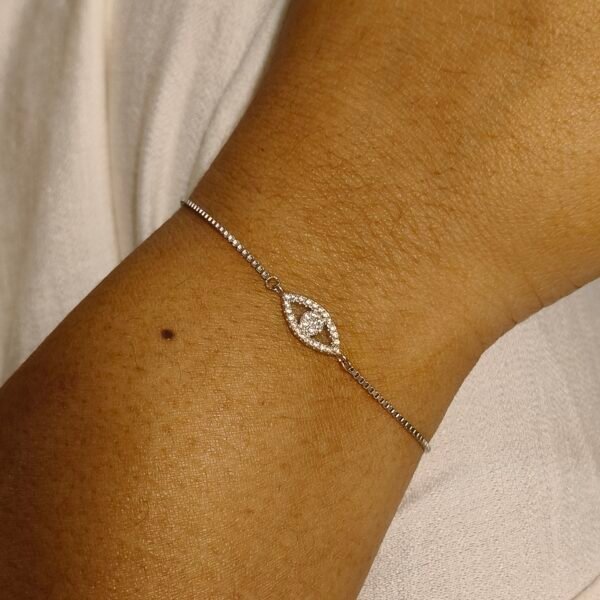 Evil Eye 925 Silver Bracelet