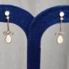 925 Silver MOP Hanging Earrings
